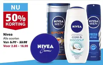 Hoogvliet Nivea aanbieding