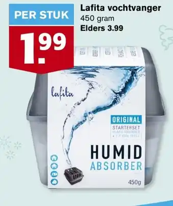 Hoogvliet Lafita vochtvanger 450g aanbieding