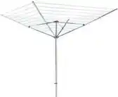 Bol.com Metaltex - Droogmolen Meteor - met Grondanker - 60 meter drooglengte - Aluminium aanbieding