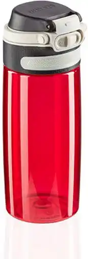 Bol.com Leifheit 3263 Flip Tritan Drinkfles 550 ml Rood aanbieding