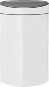 Bol.com Brabantia Touch Bin Prullenbak - 40 liter - White aanbieding