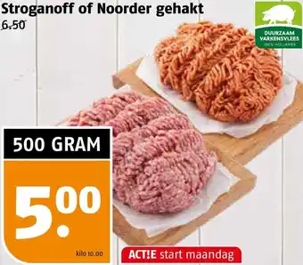 Poiesz Stroganoff of Noorder gehakt aanbieding