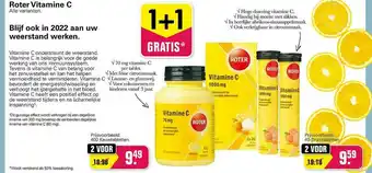 De Online Drogist Roter Vitamine C 1+1 Gratis aanbieding