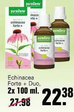 De Online Drogist Echinacea Forte + Duo aanbieding