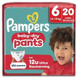 Etos Pampers Baby Dry Pants Luierbroekjes Maat 6 13-19 KG 20 stuks aanbieding