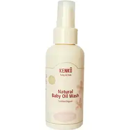 Etos Kenkô Baby & Kids Natural Baby Oil Wash 100ML aanbieding