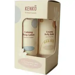 Etos Kenkô Giftset The Mama Essentials Creamy Belly Balm & Calming Sleep Lotion aanbieding