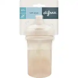 Etos Difrax Anti-Lek Rietjesbeker Ivory aanbieding