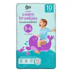 Etos Etos Splash & Protect Zwembroekjes 5/6 Large 10 stuks aanbieding