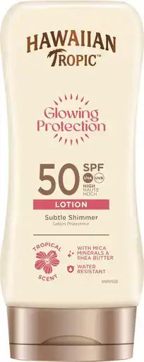 Etos Hawaiian Tropic Glowing Protection Lotion SPF50 170 ML aanbieding