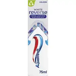 Etos Aquafresh White Renew Long Lasting Whitening Tandpasta 75 ML aanbieding