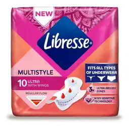 Etos Libresse Ultra Normal Multistyle Maandverband 10 stuks aanbieding