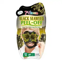 Etos 7th Heaven Gezichtsmasker Black Seaweed Peel-Off aanbieding