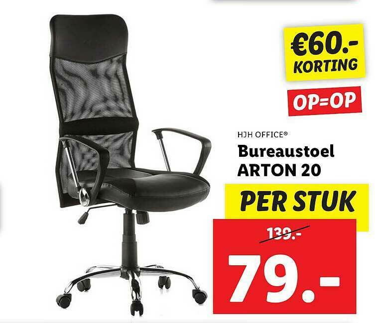 HJH Office® Bureaustoel Arton 20 €60. Korting aanbieding bij Lidl
