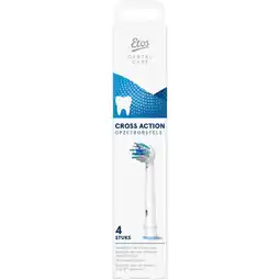 Etos Etos Opzetborstels Cross Action 4 pack aanbieding