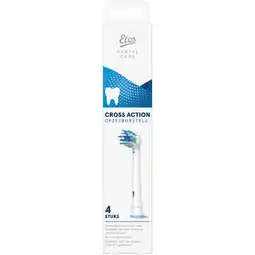 Etos Etos Opzetborstels Cross Action 4 pack aanbieding