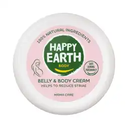 Etos Happy Earth 100% Natuurlijke Mama Care Belly & Body Cream 200 ML aanbieding