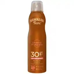 Etos Hawaiian Tropic Glowing Protection Oil C Spray SPF30 180 ML aanbieding