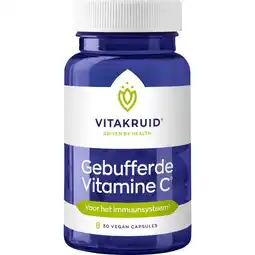 Etos Vitakruid Gebufferde Vitamine C Imuunsysteem Vegan Capsules 90 stuks aanbieding