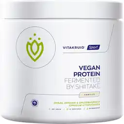 Etos Vitakruid Vegan Proteïnepoeder Vanille 461 GR aanbieding