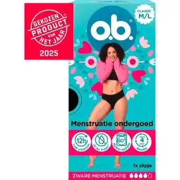 Etos o.b.� Herbruikbaar Menstruatie Ondergoed Maat M/L aanbieding