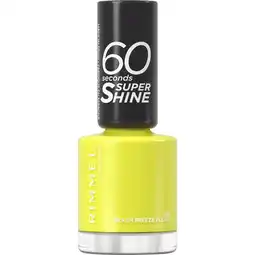 Etos Rimmel London 60 Seconds SuperShine Nagellak 155 Beach Breeze Please 8 ML aanbieding