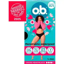 Etos o.b.� Herbruikbaar Menstruatie Ondergoed Maat XS/S aanbieding