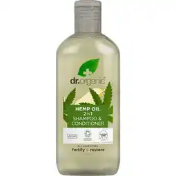 Etos Dr. Organic Hemp Oil 2 In 1 Shampoo & Conditioner 265 ML aanbieding