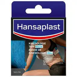 Etos Hansaplast Sport Kinesiologie Tape Blauw 5 CM x 5 M aanbieding