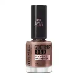 Etos Rimmel Wonder'bond Care+Color Nail Polish 007 Cappuccino 12 ml aanbieding