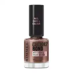 Etos Rimmel Wonder'bond Care+Color Nail Polish 007 Cappuccino 12 ml aanbieding