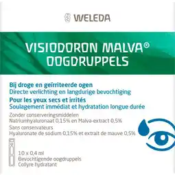 Etos Weleda Visiodoron Malva Oogdruppels Ampullen 0,4 ML aanbieding