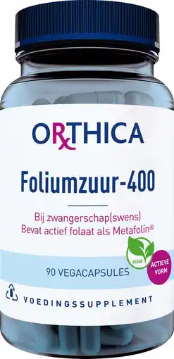 Etos Orthica Foliumzuur-400 Capsules 90 stuks aanbieding