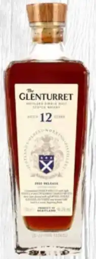 Mitra The Glenturret Highland Single Malt 12 Yrs 2025 aanbieding