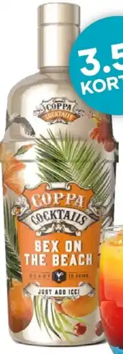 Mitra Coppa Cocktails Sex on the Beach aanbieding