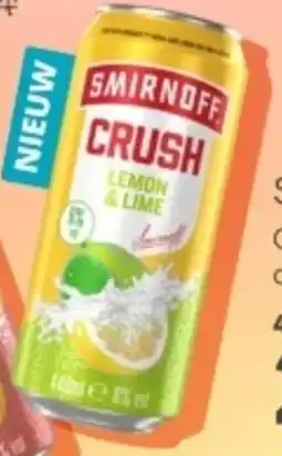 Mitra Smirnoff Crush Lemon & Lime aanbieding