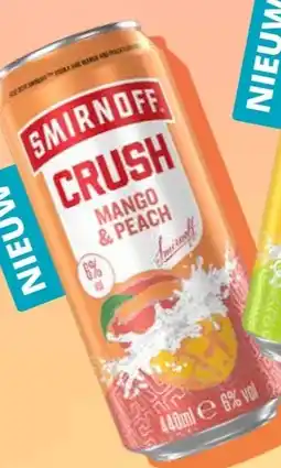 Mitra Smirnoff Crush Mango & Peach aanbieding
