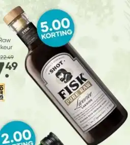 Mitra Fisk Pure Raw Droplikeur aanbieding