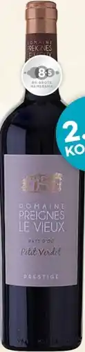 Mitra Preignes le Vieux Prestige Petit Verdot aanbieding