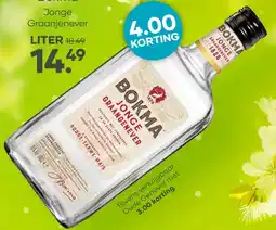Mitra Bokma Jonge Graanjenever aanbieding