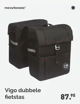 Bike Totaal Newlooxs Vigo dubbele fietstas aanbieding