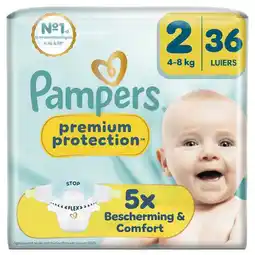Etos Pampers Premium Protection Luiers Maat 2 4-8 KG 36 stuks aanbieding