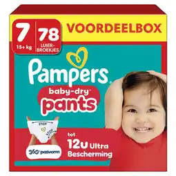 Etos Pampers Baby Dry Pants Voordeelbox Luierbroekjes Maat 7 15+ KG 78 stuks aanbieding