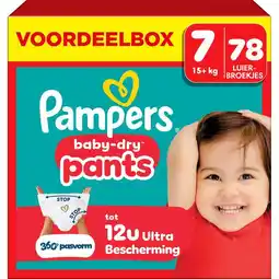 Etos Pampers Baby Dry Pants Voordeelbox Luierbroekjes Maat 7 15+ KG 78 stuks aanbieding