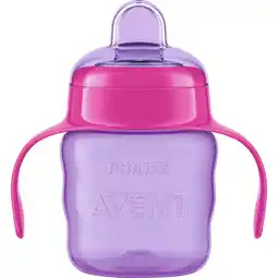 Etos Philips Avent Tuitbeker 6M+ Roze SCF551/03 aanbieding
