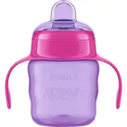 Etos Philips Avent Tuitbeker 6M+ Roze SCF551/03 aanbieding