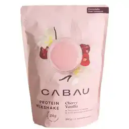 Etos Cabau protein milkshake cherry vanilla 500 gram aanbieding