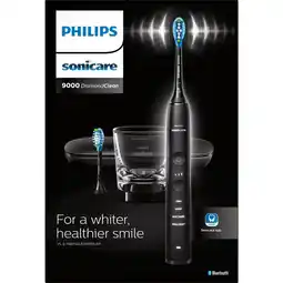 Etos Philips Sonicare 9000 Elektrische Tandenborstel Zwart HX9913/18 aanbieding