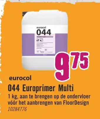 Hornbach Eurocol 044 europrimer multi aanbieding