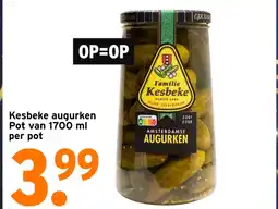 GAMMA Kesbeke augurken aanbieding